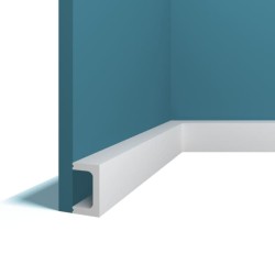 Молдинг под покраску Перфект Плюс P86 с подсветкой 2000×51×30