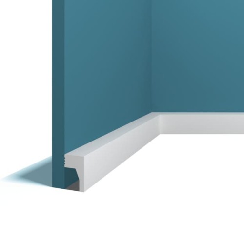 Молдинг под покраску Перфект Плюс P87 с подсветкой 2000×40×25 Молдинг под покраску Перфект Плюс P87 с подсветкой 2000×40×25