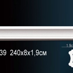 Молдинг под покраску Перфект Плюс AD339 2400×80×19