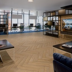 Кварцвиниловый SPC ламинат Damy Floor London Брайтон Brighton 5248-8 венгерская елка 615×123×4