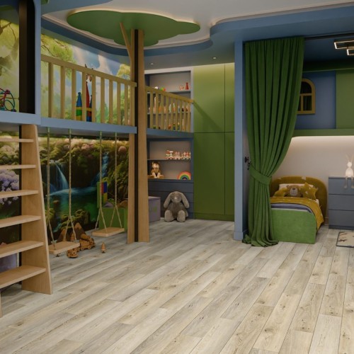 Кварцвиниловый SPC ламинат Damy Floor Family Дуб Кавказский 9531-2A 1220×180×4,2