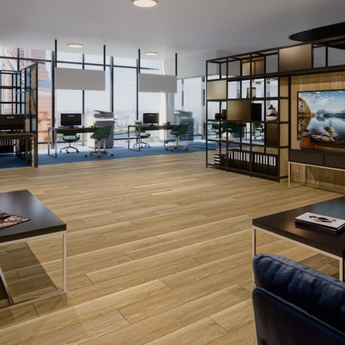 Кварцвиниловый SPC ламинат Damy Floor Family Дуб Медовый DF03-F 1220×180×4