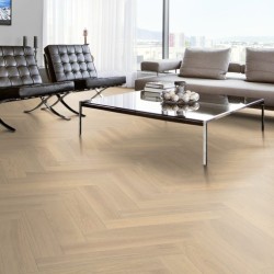 Инженерная доска Kahrs Дуб AB Creme White 111PABEKFVKE600 Calm венгерская елка 600×120×11