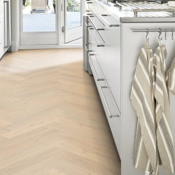 Инженерная доска Kahrs Дуб CD Creme White 111PCDEKFVKE600 Lively венгерская елка 600×120×11