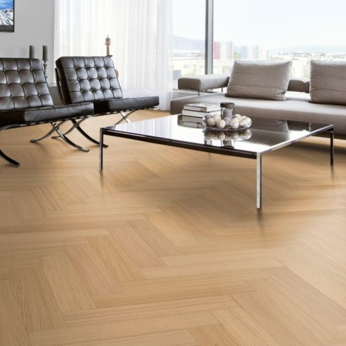 Паркетная доска Kahrs Life Authentic Herringbone Oak Chamomille Right LTCLRW5001R-121 Calm венгерская елка 593×121×10