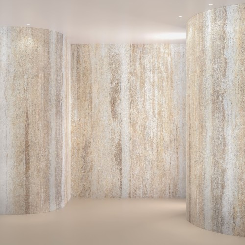 Гибкий камень Decaro Flex Stone Травертин Travertine Natural Gold D1050 3000×1200×4 Гибкий камень Decaro Flex Stone Травертин Travertine Natural Gold D1050 3000×1200×4