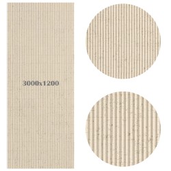 Гибкий камень Decaro Flex Stone Рифленый Чеппо Bricks Ceppo Ivory D1017 3000×1200×6-7