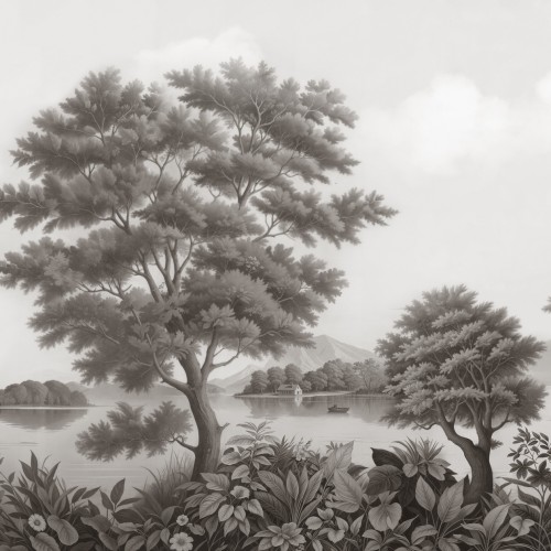 Панно Loymina Панорама нежных парков PNR1 011 3×1