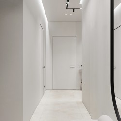 Профиль алюминиевый теневой разделительный Decaro D009A Black черный 3000×5×10