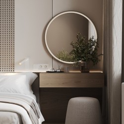 Профиль алюминиевый теневой разделительный Decaro D009A Black черный 3000×5×10