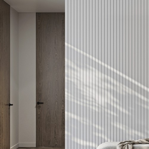 Стеновая панель под покраску Hiwood LV124 LONG NP 3000×120×12