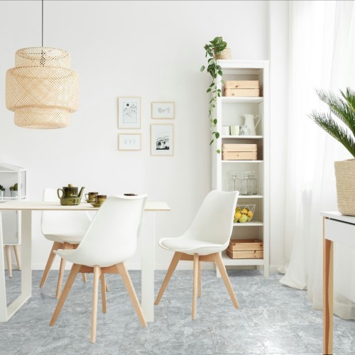 Кварцвиниловая плитка Fargo клеевая Stone LVT Травертин Арктический 48116-01 606×303×2,5