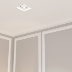 Потолочный плинтус под покраску Cosca Decor KX001 2000×50×50