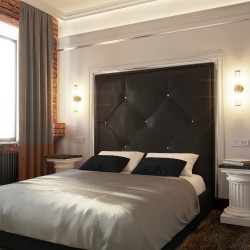 Потолочный плинтус под покраску Cosca Decor KX003 с подсветкой 2000×45×120