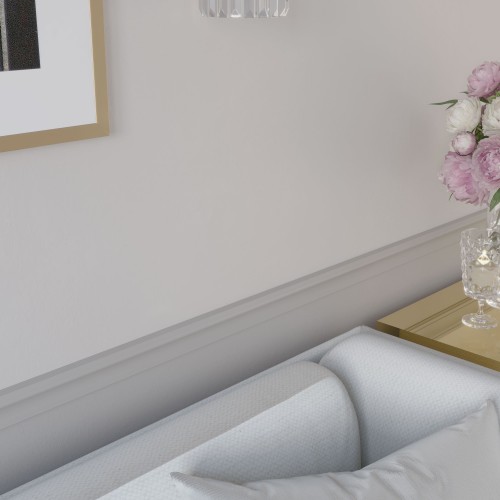 Потолочный плинтус под покраску Cosca Decor KX005 2000×69×71