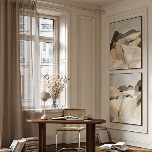 Потолочный плинтус под покраску Cosca Decor KX058 2000×30×91