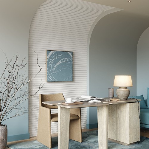 Плинтус под покраску Cosca Decor Экополимер PX049 2000×99×15