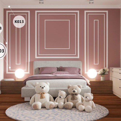 Молдинг под покраску Cosca Decor MX003 2000×19×8