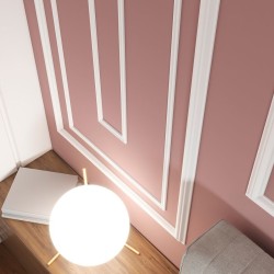 Молдинг под покраску Cosca Decor MX018 2000×45×20