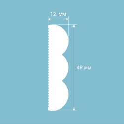 Молдинг под покраску Cosca Decor MX052 2000×49×12