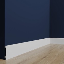 Плинтус под покраску Европласт U.6.53.119 2000×100×16