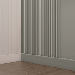 Плинтус под покраску Европласт 6.53.124 2000×100×18