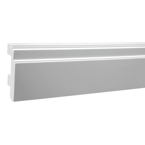 Плинтус под покраску гибкий Европласт 1.53.101 2000×110×27 Плинтус под покраску гибкий Европласт 1.53.101 2000×110×27