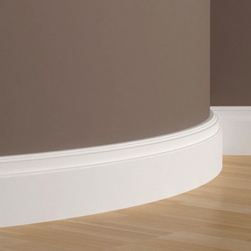 Плинтус под покраску гибкий Европласт 1.53.101 2000×110×27 Плинтус под покраску гибкий Европласт 1.53.101 2000×110×27