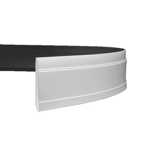 Плинтус под покраску гибкий Европласт 1.53.102 2000×150×22 Плинтус под покраску гибкий Европласт 1.53.102 2000×150×22