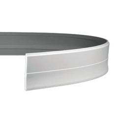 Плинтус под покраску гибкий Европласт 1.53.105 2000×160×25