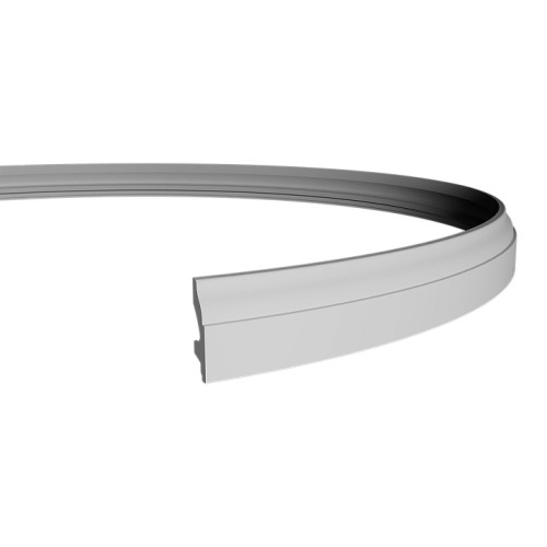 Плинтус под покраску гибкий Европласт 1.53.111 2000×65×20 Плинтус под покраску гибкий Европласт 1.53.111 2000×65×20