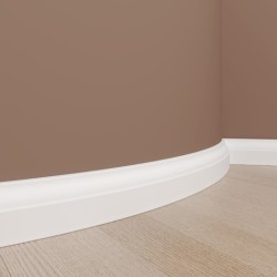 Плинтус под покраску гибкий Европласт 1.53.111 2000×65×20