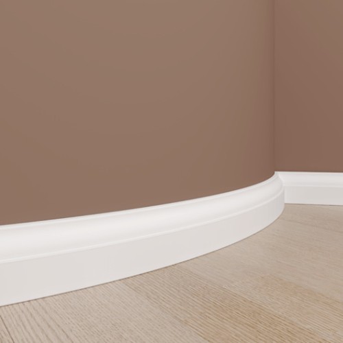 Плинтус под покраску гибкий Европласт 1.53.111 2000×65×20 Плинтус под покраску гибкий Европласт 1.53.111 2000×65×20