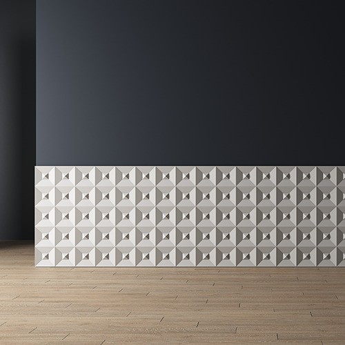 Стеновая панель под покраску Европласт 1.59.817 500×500×20 Стеновая панель под покраску Европласт 1.59.817 500×500×20