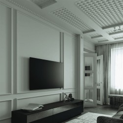 Стеновая панель под покраску Европласт 1.59.817 500×500×20