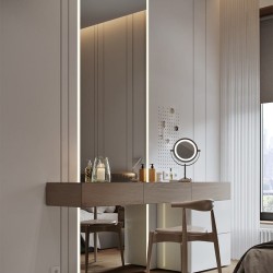 Профиль алюминиевый теневой разделительный Decaro D008A Black черный 3000×10×10