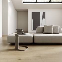 Композитная паркетная доска Quartz Parquet Престиж Дуб Бисквитный 1258-07 ABCD 700-1900×190×7