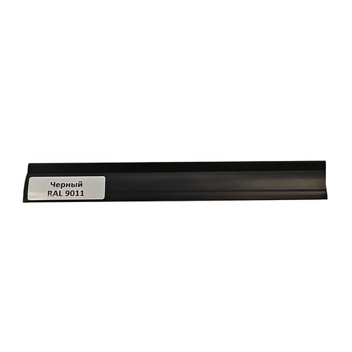 Уплотнитель для плинтуса МДФ TeckWood Черный RAL 9011, 9 м