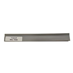 Уплотнитель для плинтуса МДФ TeckWood Серый RAL 7040, 9 м