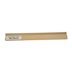 Уплотнитель для плинтуса МДФ TeckWood Слоновая кость RAL 1015-01, 9 м