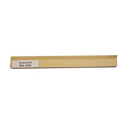 Уплотнитель для плинтуса МДФ TeckWood Бежевый RAL 1001, 9 м
