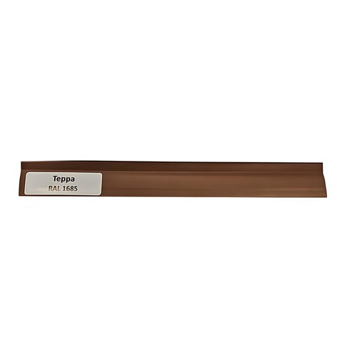 Уплотнитель для плинтуса МДФ TeckWood Терра RAL 1685, 9 м