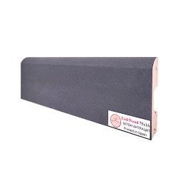 Плинтус МДФ ламинированный TeckWood Бетон Антрацит 2000×75×16