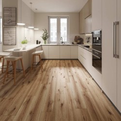 Кварцвиниловый SPC ламинат AlixFloor Natural Line Дуб Коричневый Рустикальный ALX1036-3 1220×183×5