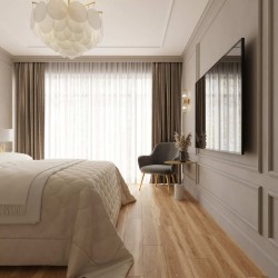 Кварцвиниловый SPC ламинат AlixFloor Natural Line Дуб Медовый Светлый ALX1070-4 1220×183×5