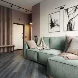 Кварцвиниловый SPC ламинат AlixFloor City Line Дуб Кенийский Серый ALX3020-5 1220×183×5