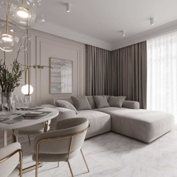 Кварцвиниловый SPC ламинат AlixFloor Stone Line Мрамор Натуральный ALX6309-1 610×305×4