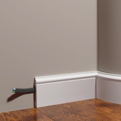 Плинтус под покраску гибкий Decor-Dizayn DD005-E 2000×79×13