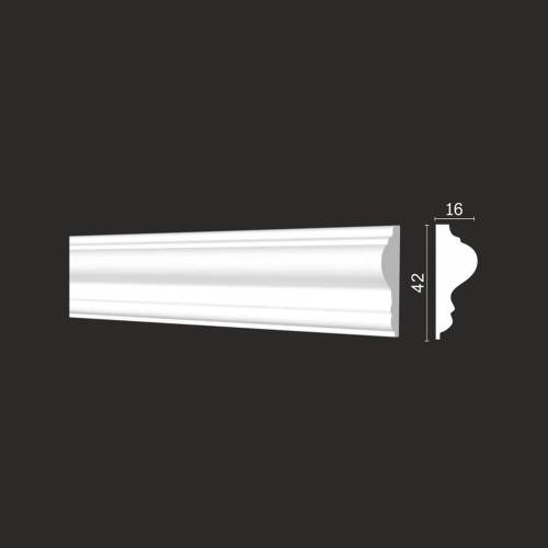 Молдинг под покраску гибкий Decor-Dizayn DD301-E 2000×42×16