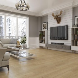 Кварцвиниловая плитка Alpine Floor клеевая Easy Line Дуб Марципановый ЕСО 3-37 1219,2×184,15×3